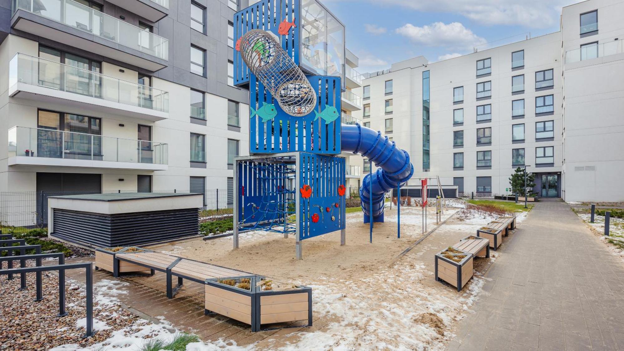 Apartamenty Sun & Snow Przystan Letnica Gdańsk Eksteriør billede