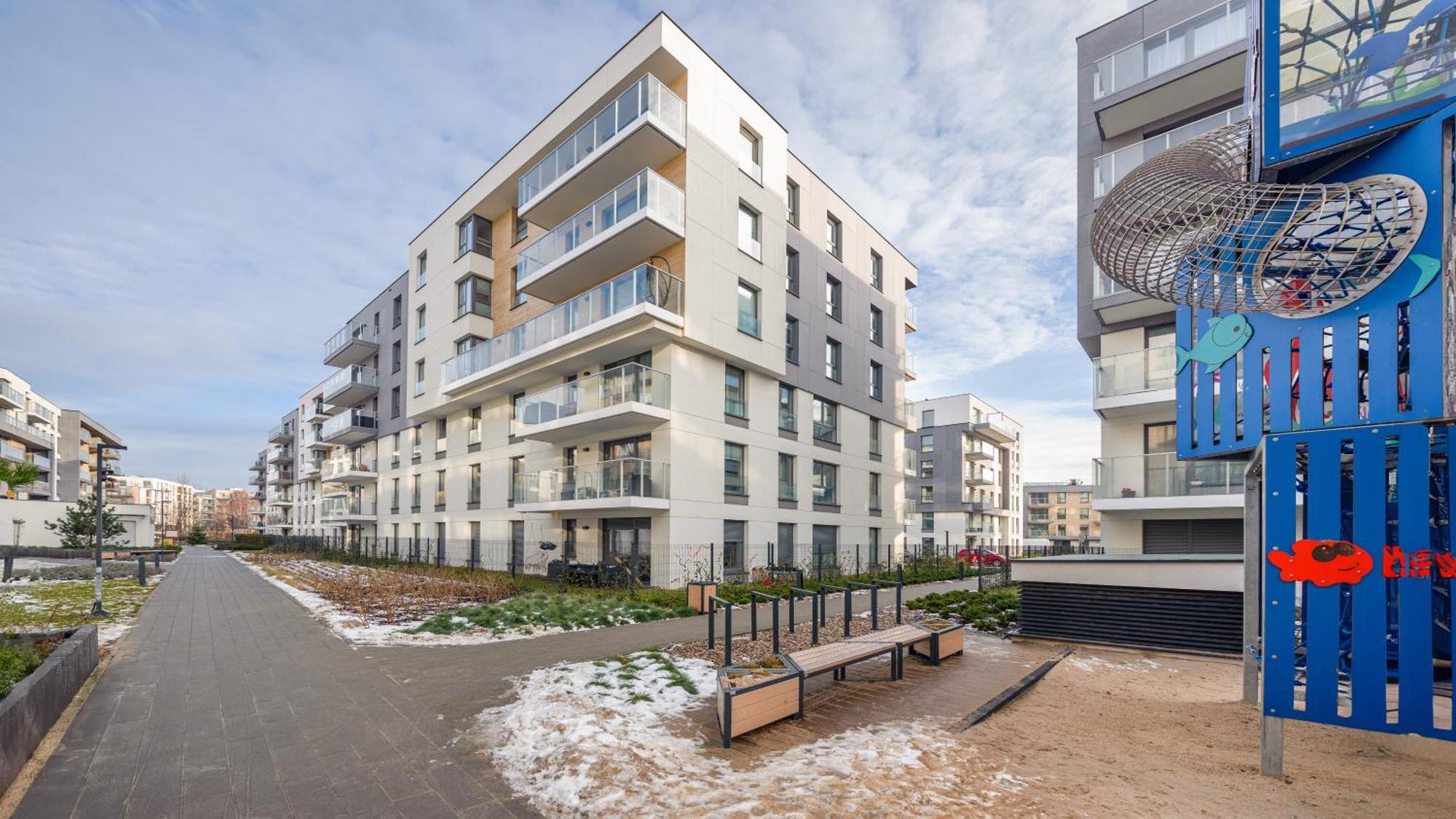 Apartamenty Sun & Snow Przystan Letnica Gdańsk Eksteriør billede