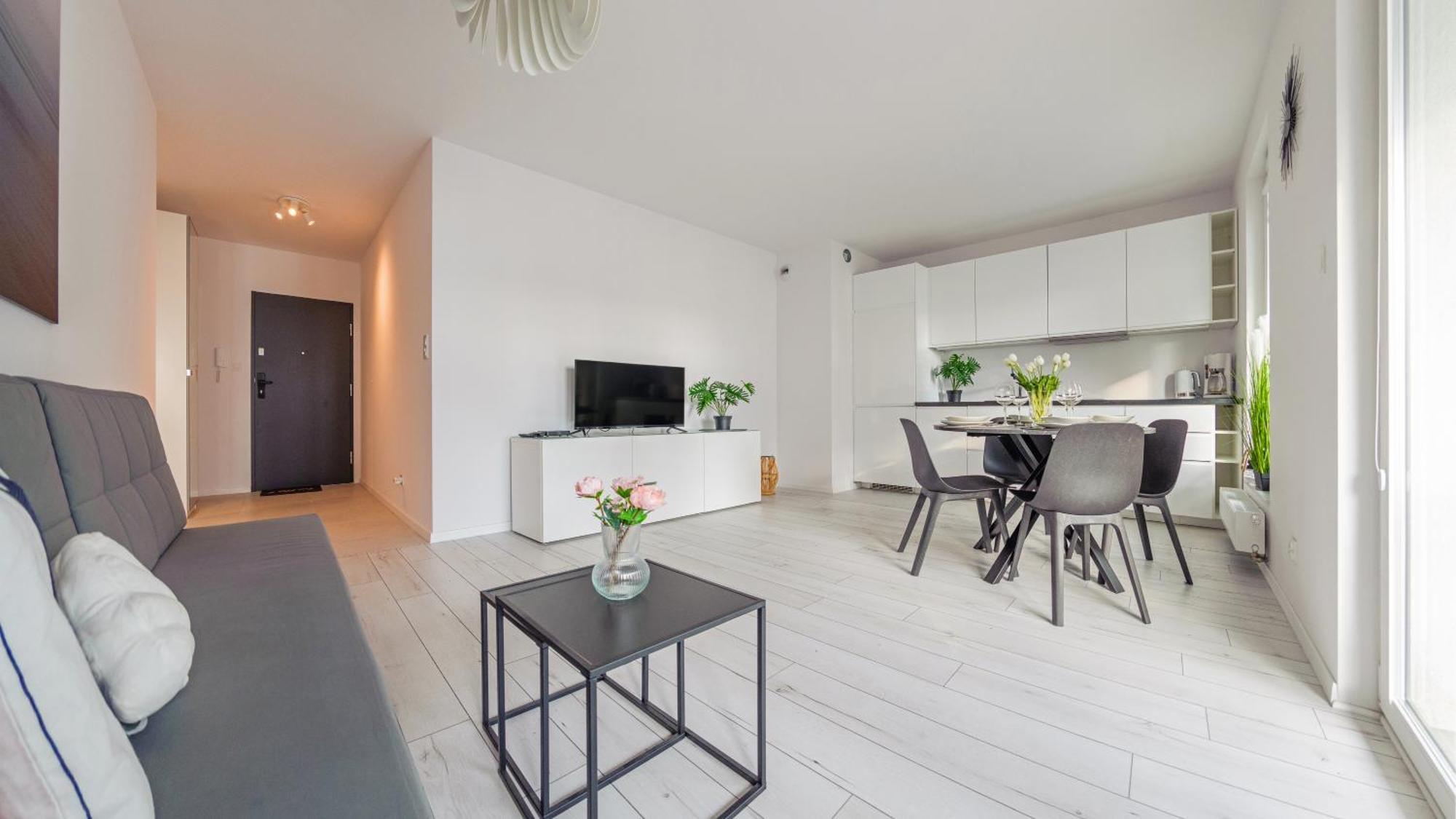 Apartamenty Sun & Snow Przystan Letnica Gdańsk Eksteriør billede